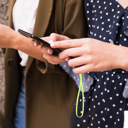 3 PCS Mobile Phone Cord Colorful Flat Hand Wrist Lanyard Cellphone - 第 5/12 張圖片