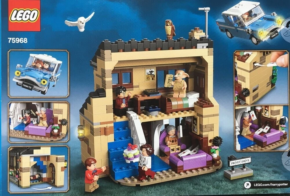 LEGO HARRY POTTER 76425 Edvige al numero 4 di Privet Drive LEGO