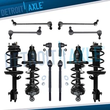 Front Rear Struts Inner Outer Tie Rods Sway Bars for 2006-2014 Honda Ridgeline