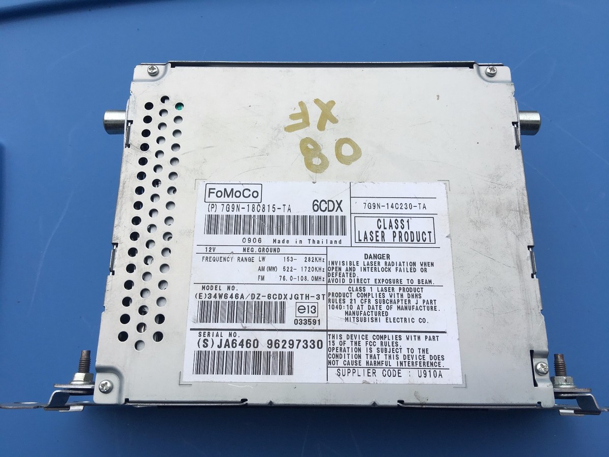 モー 2009 2010 2011 JAGUAR XF RADIO 6 DISC CHANGER 7G9N-14C230-TA | eBay