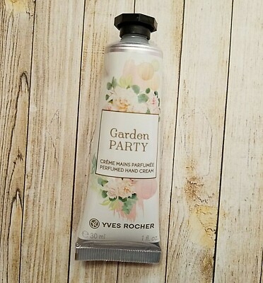 MINI Yves Rocher GARDEN PARTY Perfumed Hand Cream Women 1 fl oz DISCONTINUED