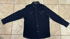 Eddie Bauer Chore Coat Mens XL Navy Blue Barn Jacket