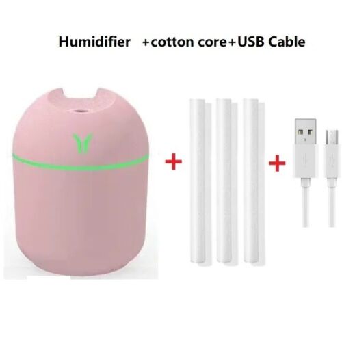 Mini Humidifier 250ml Diffusers Home Mist Discharge USB Essential Oil Diffuser - Bild 2 von 14