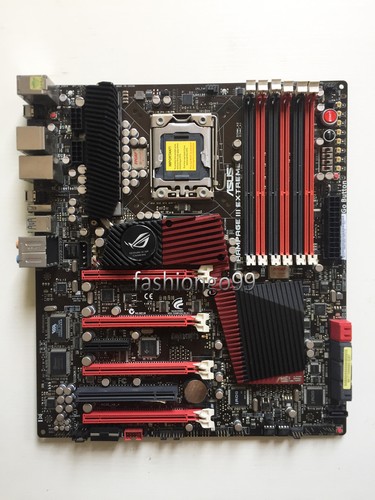 Asus ROG Rampage III Extreme R3E X58 ICH10R Intel LGA1366 Desktop Motherboard - 第 1/4 張圖片