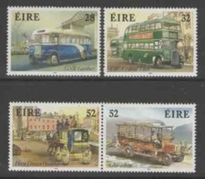 S54433 IRELAND MNH** 1993 Ancien Autocar 4v (2v + Paire)