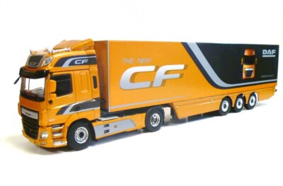 RARE DAF CF 480 SPACE CAB EURO 6 4x2 ARTIC TRUCK TRAILER 1:50 WSI (DEALER MODEL)