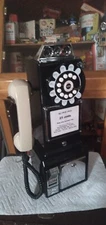 Vintage Thomas Model 1956 Collector's Edition Public Coin Pay Phone Wall Replica