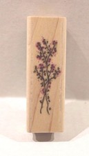 Image Tree Branching Out Flowers Wood Mounted Rubber Stamp IT04A NEW