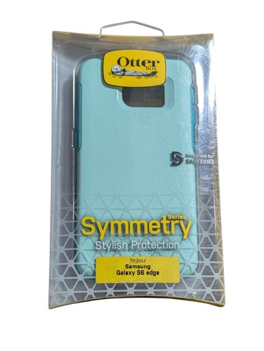 i3. Otterbox Symmetry Phone Case for Samsung Galaxy S6 Edge In Aqua Sky