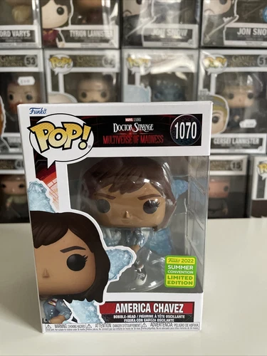 🎄AMERICA CHAVEZ DOCTOR EXTRAÑO FUNKO POP #1070 SDCC VERANO EDICIÓN LIMITADA