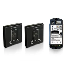 WiFi Smart Wireless Push Panel Switch Kit, Press Button Set for Automatic Door