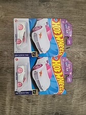 New Lot Of 2 Mattel HOT WHEELS Barbie Extra White Diecast HW SCREEN TIME 3/10