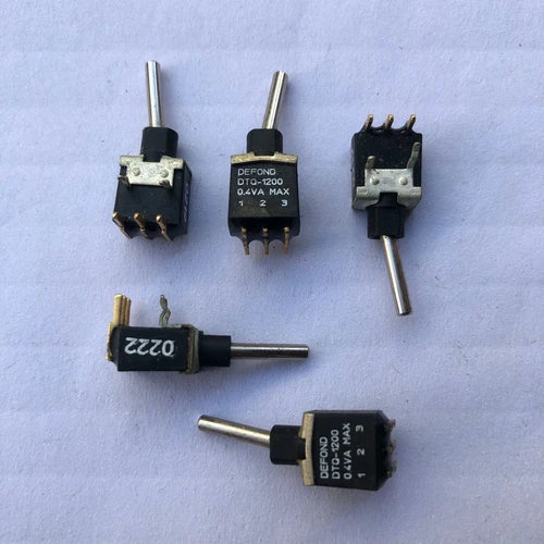 2pcs NEW for DEFOND DTQ-1200 3pins 2 positions Toggle Switch Waterproof