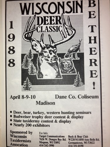 The Bowhunter magazine Fall Issue 1987 Wisconsin Hunters WI Whitetail Buck - Picture 9 of 18