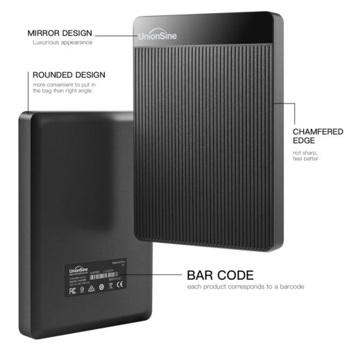 500GB 1TB 2TB External Hard Drive 2.5" SATA USB3.0 HDD,For Windows Mac Xbox PS4 - Picture 13 of 15