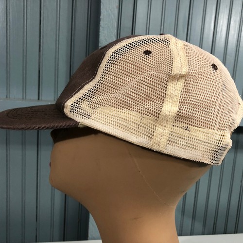 Jeremiah Weed Sweet Tea Brown Mesh Trucker Snapback Baseball Cap Hat - Picture 3 of 5