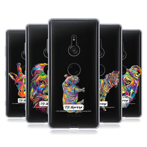 OFFICIAL P.D. MORENO ANIMALS SOFT GEL CASE FOR SONY PHONES 1 - Picture 1 of 22
