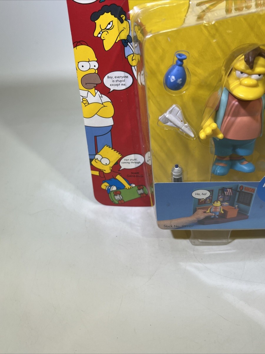 The Simpson's Playmates Springfield Interactive Figure Nelson