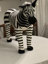 🦓 FAO Schwarz x Toys R Us Jumbo Standing Zebra Discontinued
