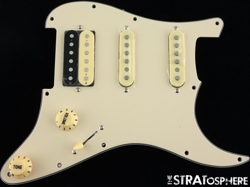 alnico 5 loaded pickguard