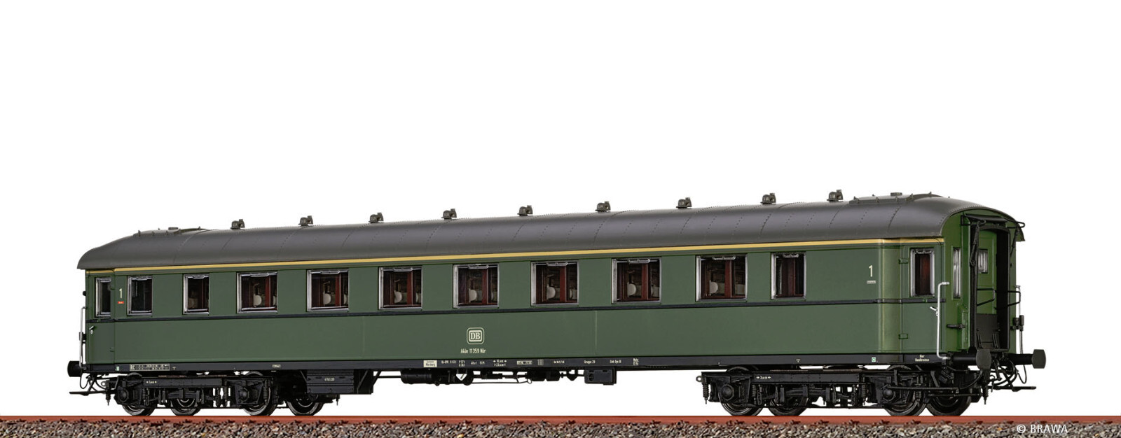 BRAWA 46424 Fast Train Car 1st Class A4üe-28/52 DB Ep.IV NEW
