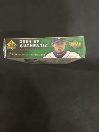2004 Upper Deck SP Authentic Baseball Factory Sealed Hobby Box 24 Packs RARE - Picture 5 of 8
