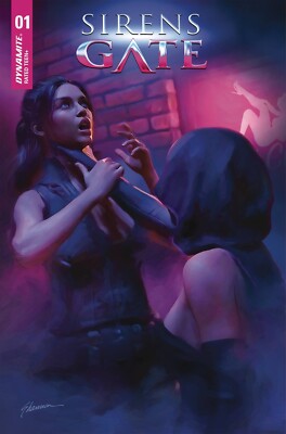 Sirens Gate #1 Shannon Maer Face-Off Trade Variant Cover Dynamite Entertainment