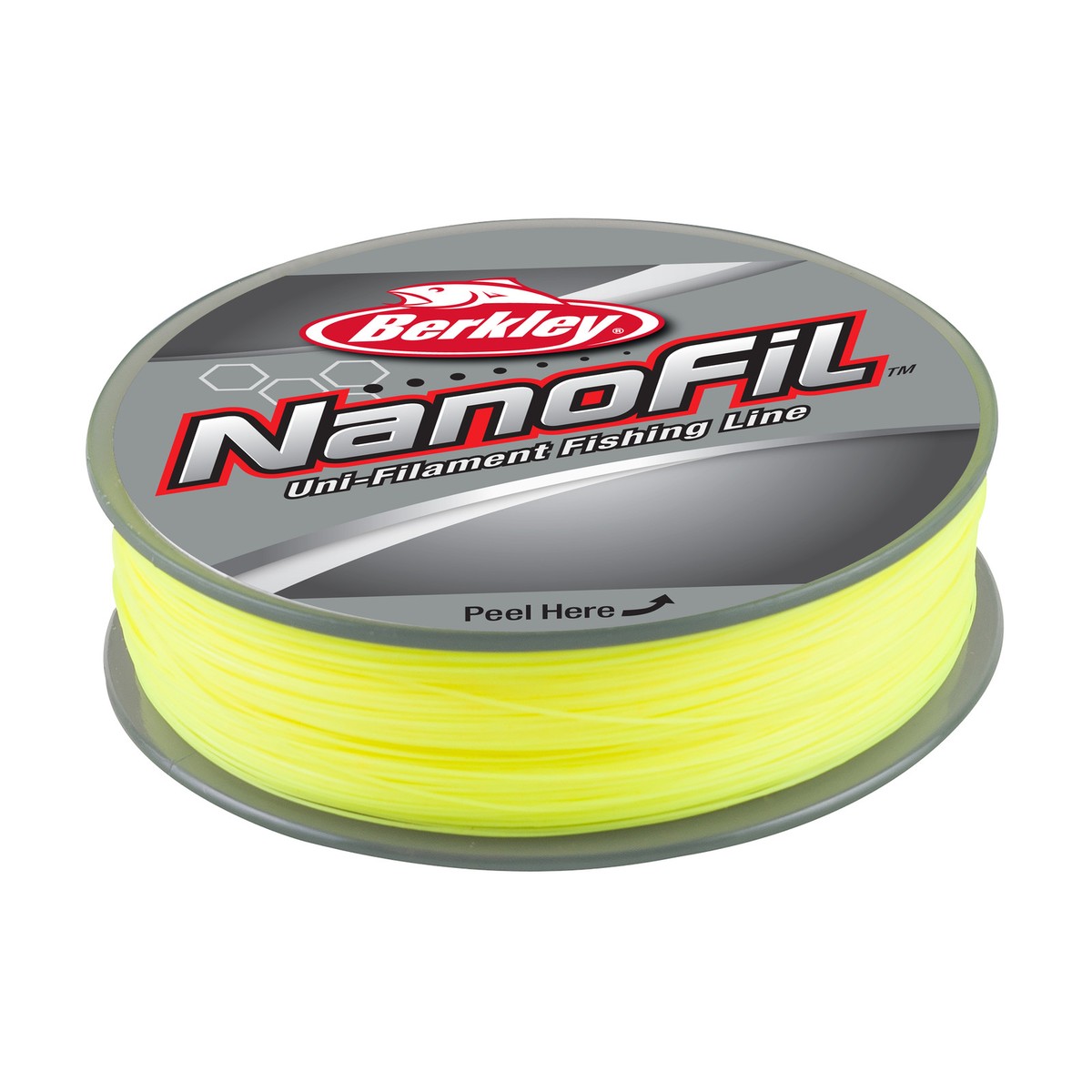 BERKLEY NANOFIL - 125m - Hi VIS CHARTREUSE - VARIOUS WEIGHTS