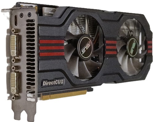 ASUS GTX 560 Ti DirectCU II Nvidia Geforce SCHEDA GRAFICA VIDEO 1GB GDR5 256BIT