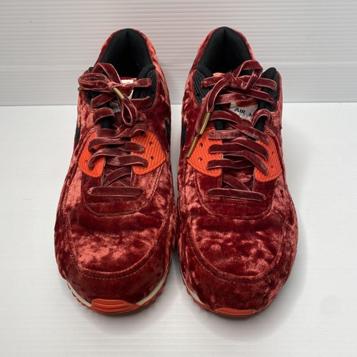 Womens Nike Air Max 90 Shoes US 11 UK 8.5 EUR 43 Aus 11 Anniversary Velvet Red