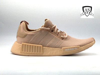 Adidas Nmd R1 Womens Running/Training Shoes All Beige GZ4963 NEW Multi Size