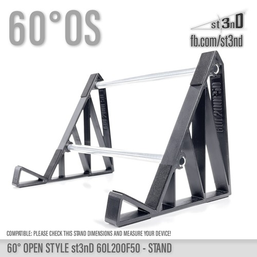 UNIVERSAL STAND for SYNTHS / CONTROLLERS / FX - 60° - Open Style - 60L200F50 - Picture 8 of 11