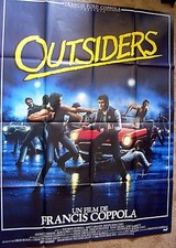 FRANCIS COPPOLA :DIR: THE OUTSIDERS) RARE FRENCH VER.2-SHEET MOVIE POSTER