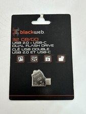 BRAND NEW - BLACKWEB 32GB USB 2.0  USB-C