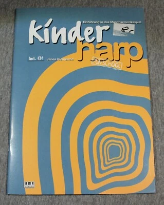 James Klemencic - Kinder Harp - Mundharmonika Anfängerbuch mit CD für Kinder NEU - Bild 1 von 3