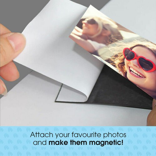 4 Magnetic Sheets Self Adhesive A4 0.85mm, for Spellbinders Dies or making Signs - Picture 6 of 7