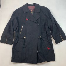 Women’s Original Toscana Loden By May Coat, Black, Size 38