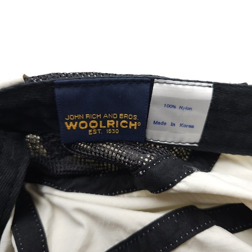 Vintage Woolrich Panel Hut Angeln Outdoor Sonnenschutz langer Schirm beige belüftet - Bild 9 von 10