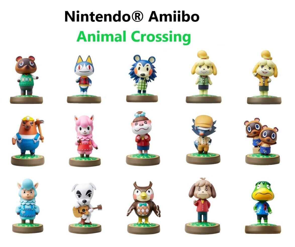 Nintendo® Amiibo Figure Animal Crossing Series Figure - Pick Your Own! |  eBay