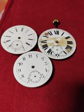Lot of 3 pocket watches movements for parts or repair, 396