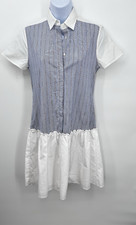Hadleigh's Coupe Dress Size  cotton 40 Made  in italy great condition