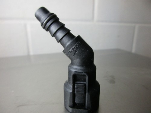 Norma RSS 5/16" PA12-GF50 UK04 45 grados Conector, mira fotos para dimensiones - Imagen 5 de 8