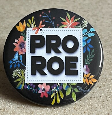 Pro-Choice Magnet, 2 1/4 inch. PRO-ROE