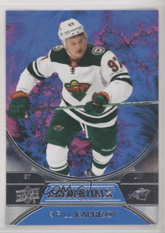 2021-22 Upper Deck Credentials Mandelbrot Fractal Kirill Kaprizov #12