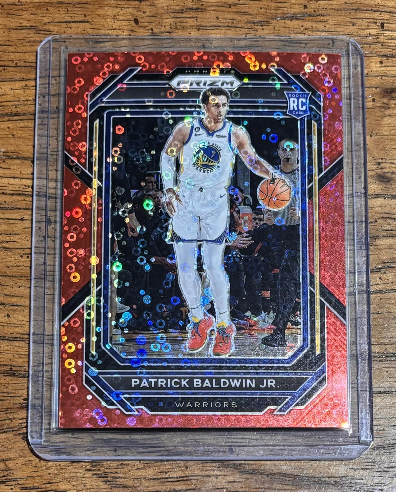 2022-23 Panini Prizm Patrick Baldwin Jr. Fast Break Red Prizm /100 Rookie #242