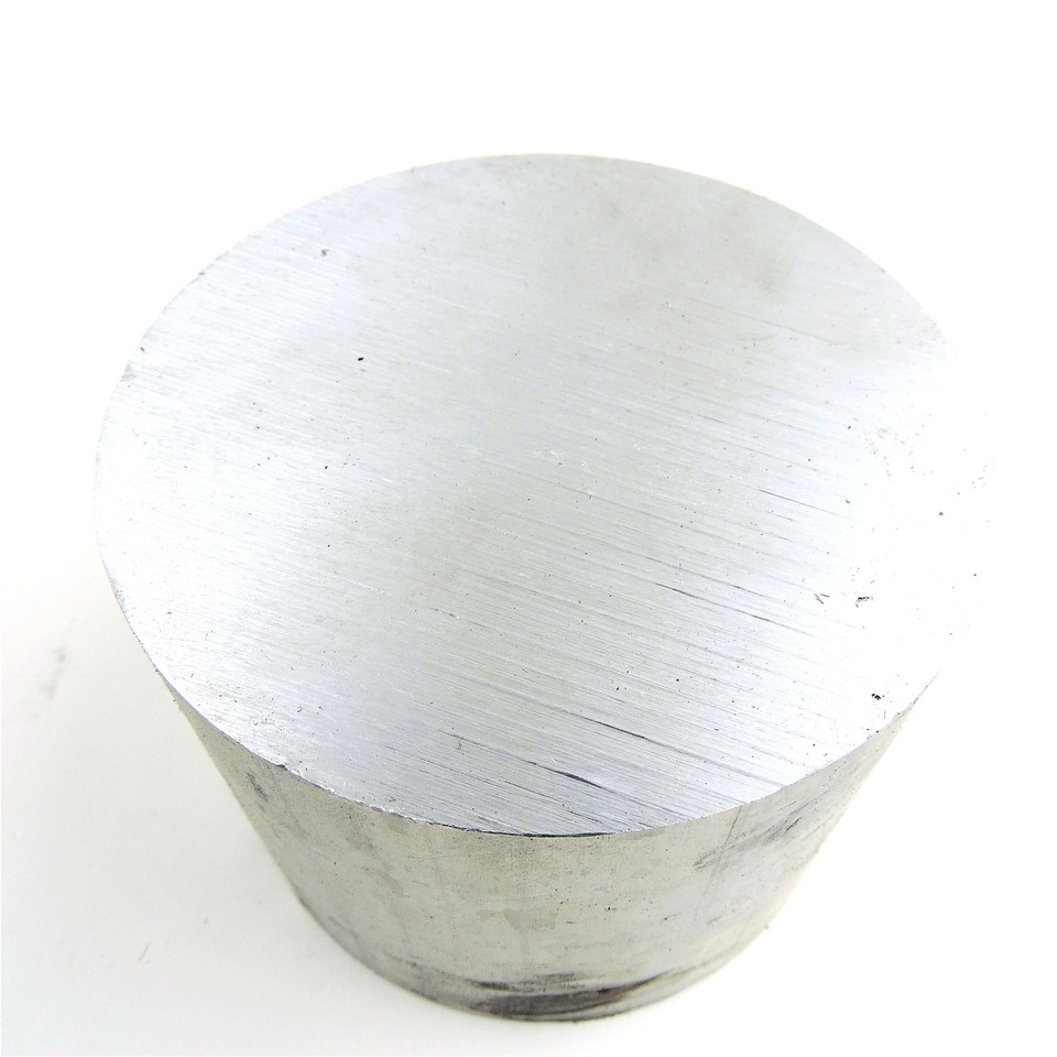 5" diameter 6061 Solid Aluminum ROUND Bar 3.5" Long Lathe Stock sku