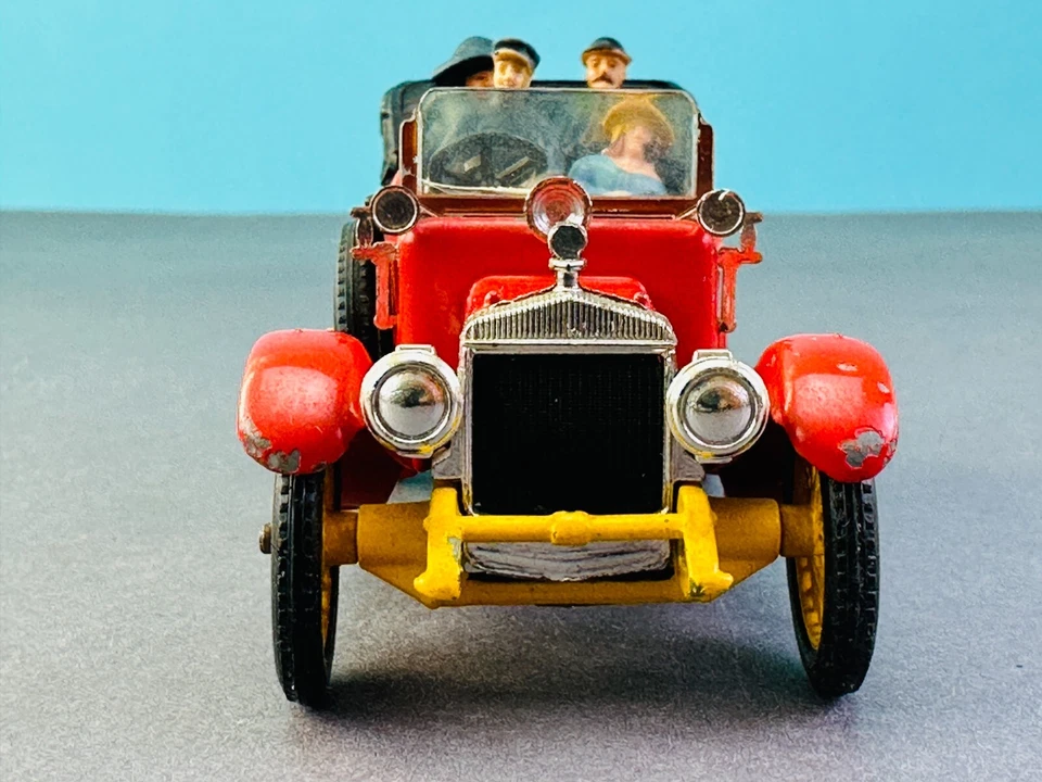 CORGI TOYS Classics 9021 - 1910 Daimler 38 HP vintage GB pressofuso auto d'epoca 1964 - Immagine 4 di 4