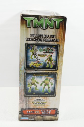 Set Figurine TMNT Raph Vs Generale Aguila 2006 Playmates Raffaello - Foto 2 di 5