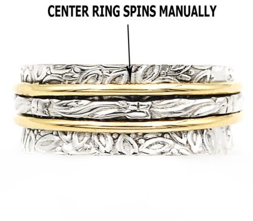 Anello Fatto A Mano Con Tormalina E Anguria: Anello Importante In - Foto 9