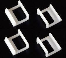 Jobo White Retaining Clips  07083, set of 4 